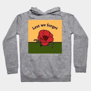 Lest We Forget Hoodie